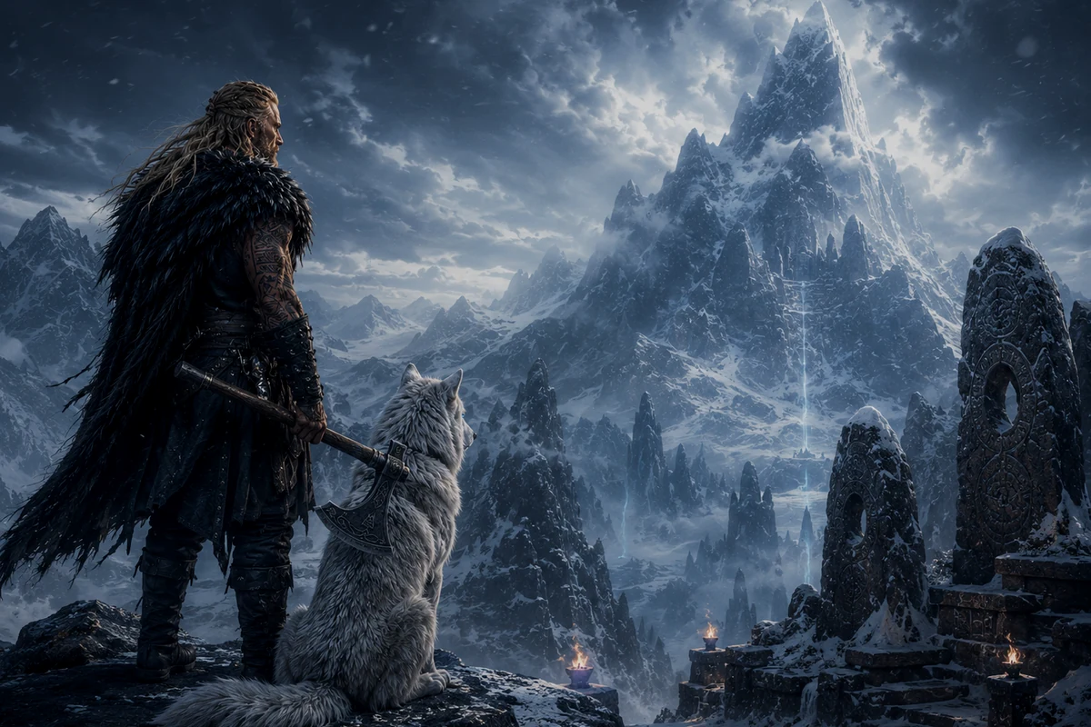 Sacred Mountain and Bjorn’s frozen lands