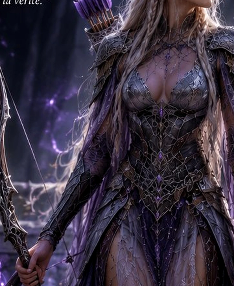 Details of Aelwen’s armor