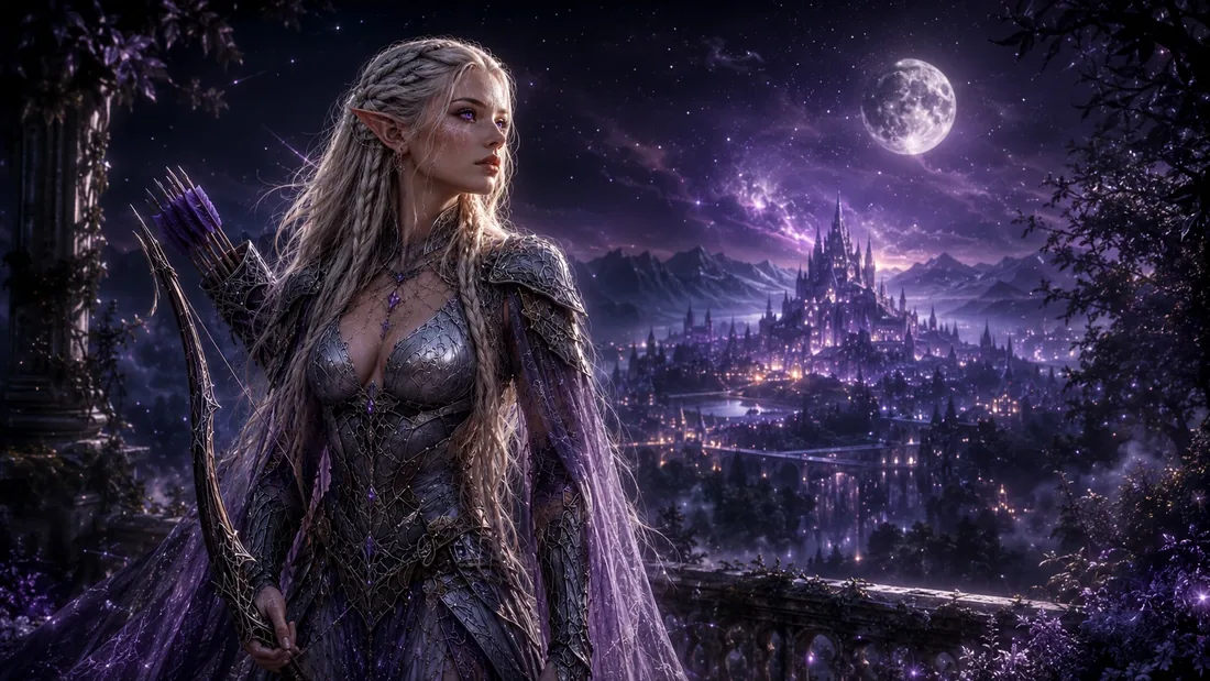 Vigil over the Starlit City